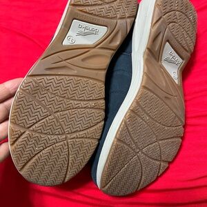 Men's Black and Brown Slip-Resistant Shoes
